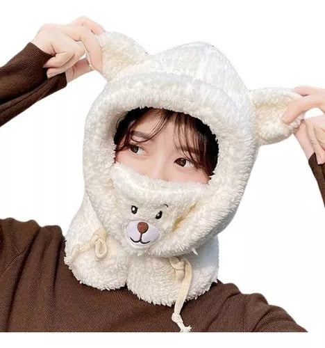 GM - Gorro con orejas de oso