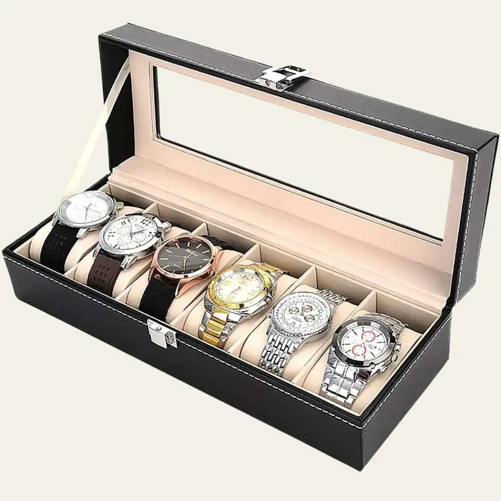 Estuche Organizador 6 Relojes