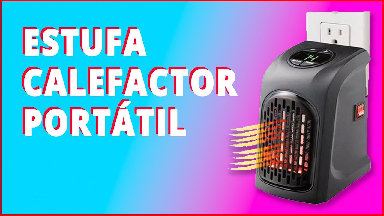 Calefactor Eléctrico Portátil De Pared