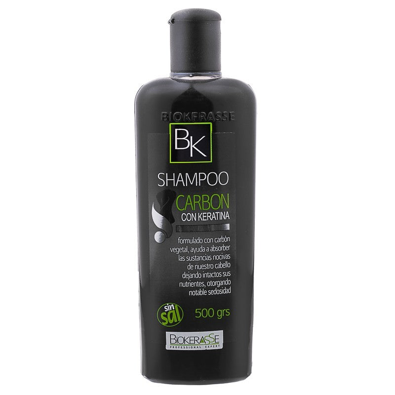 SHAMPOO CARBON CON KERATINA BK 500Grs