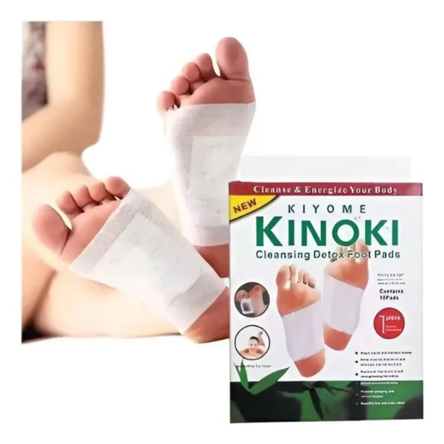 3 Pack Parches Kinoki Desintoxicación