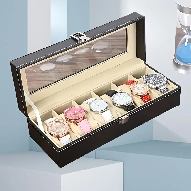 Estuche Organizador 6 Relojes