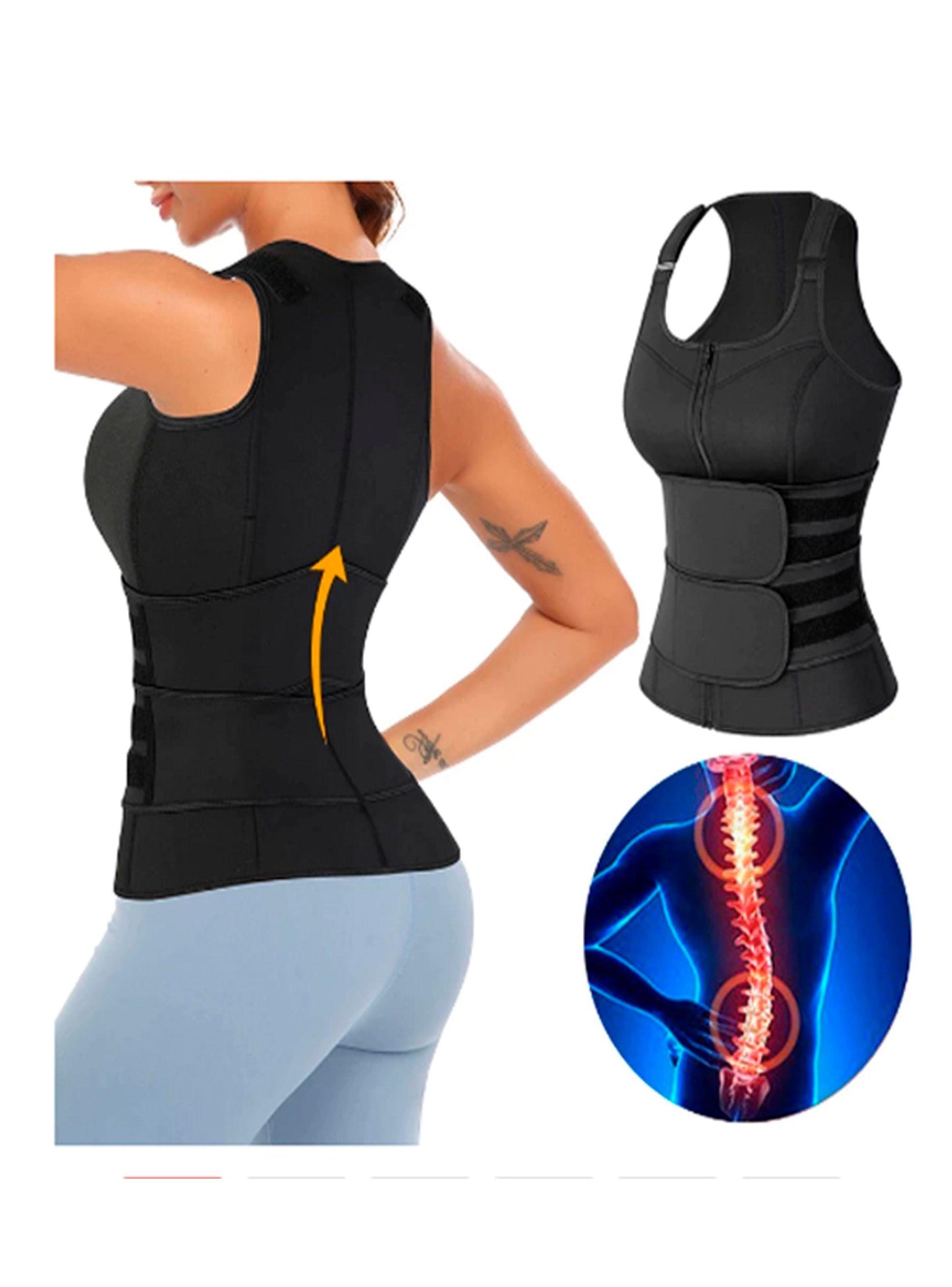 FAJA CORSET DE MUJER AJUSTABLE