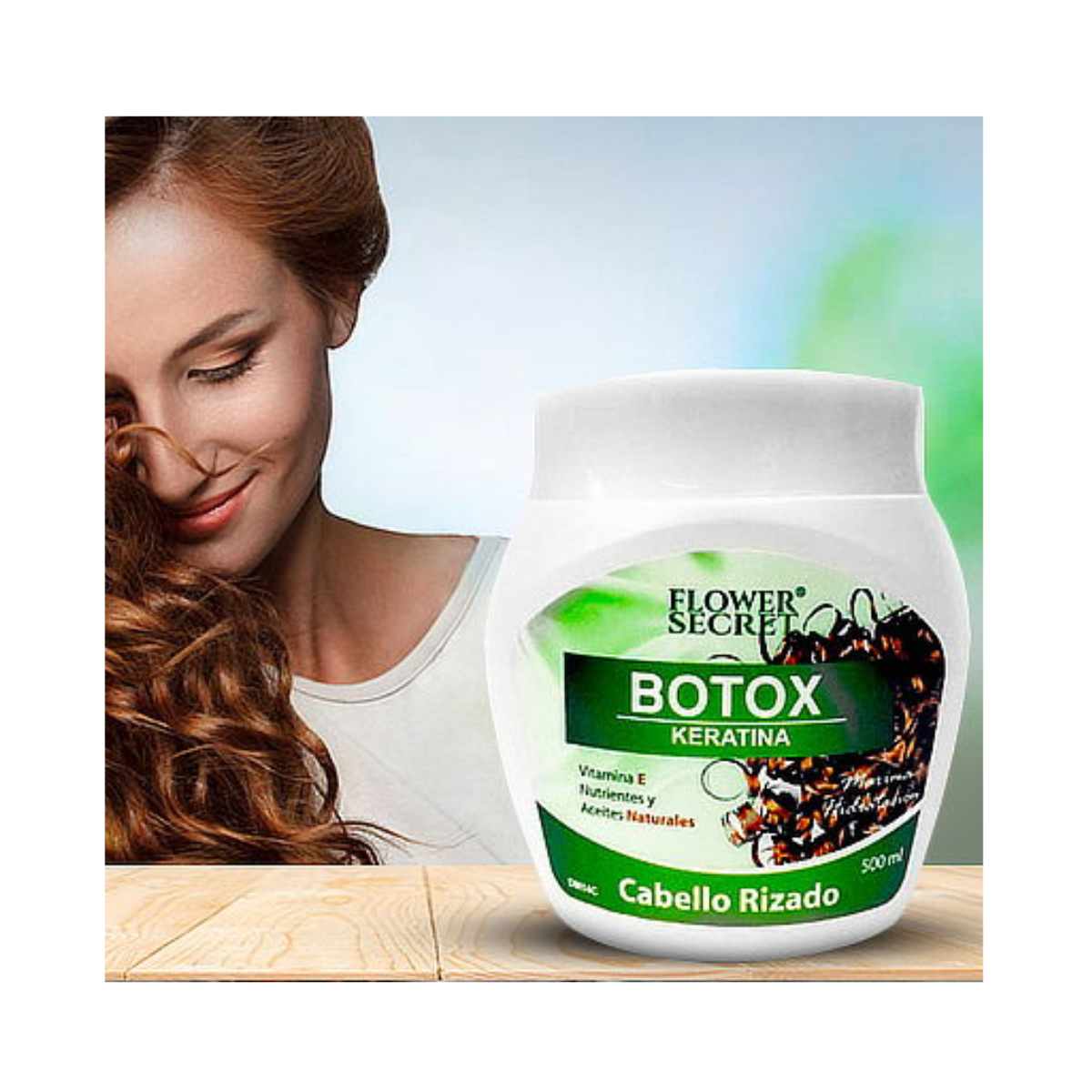 Crema de Cabello para Cabello Rizado
