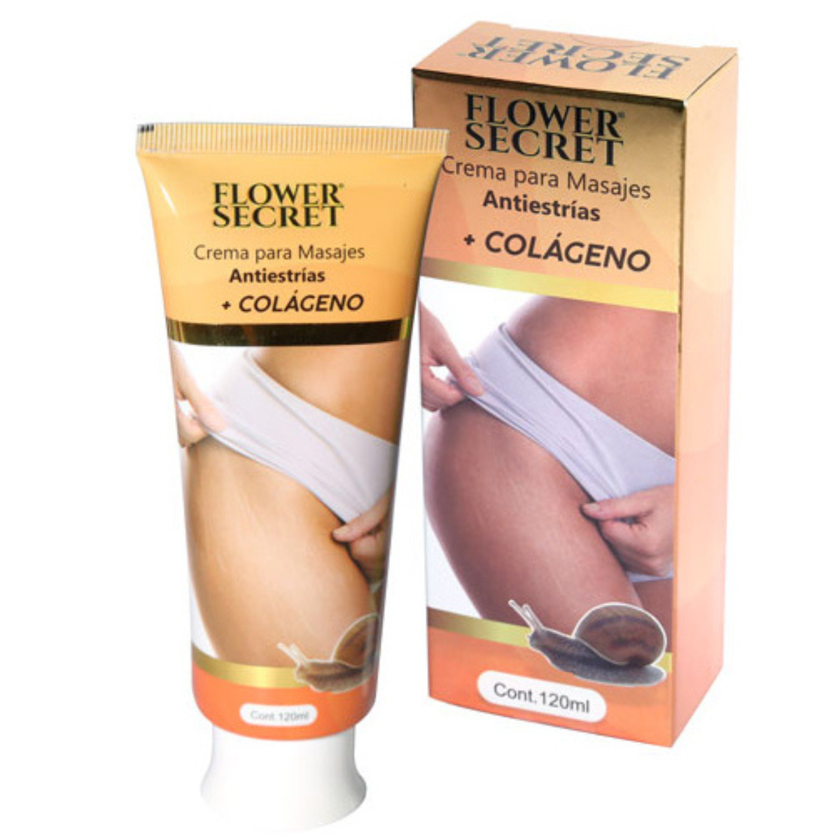 Crema Corporal para Masajes Anti Estrías