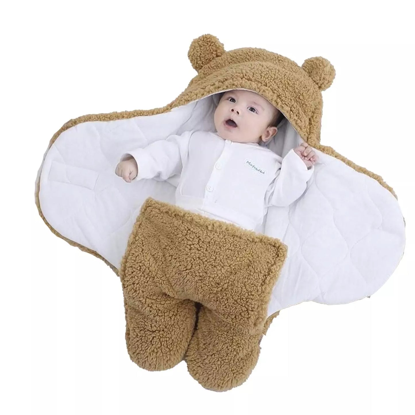 Manta de oso bebé