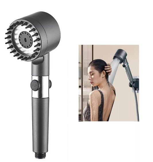 Gray helmet for bikers