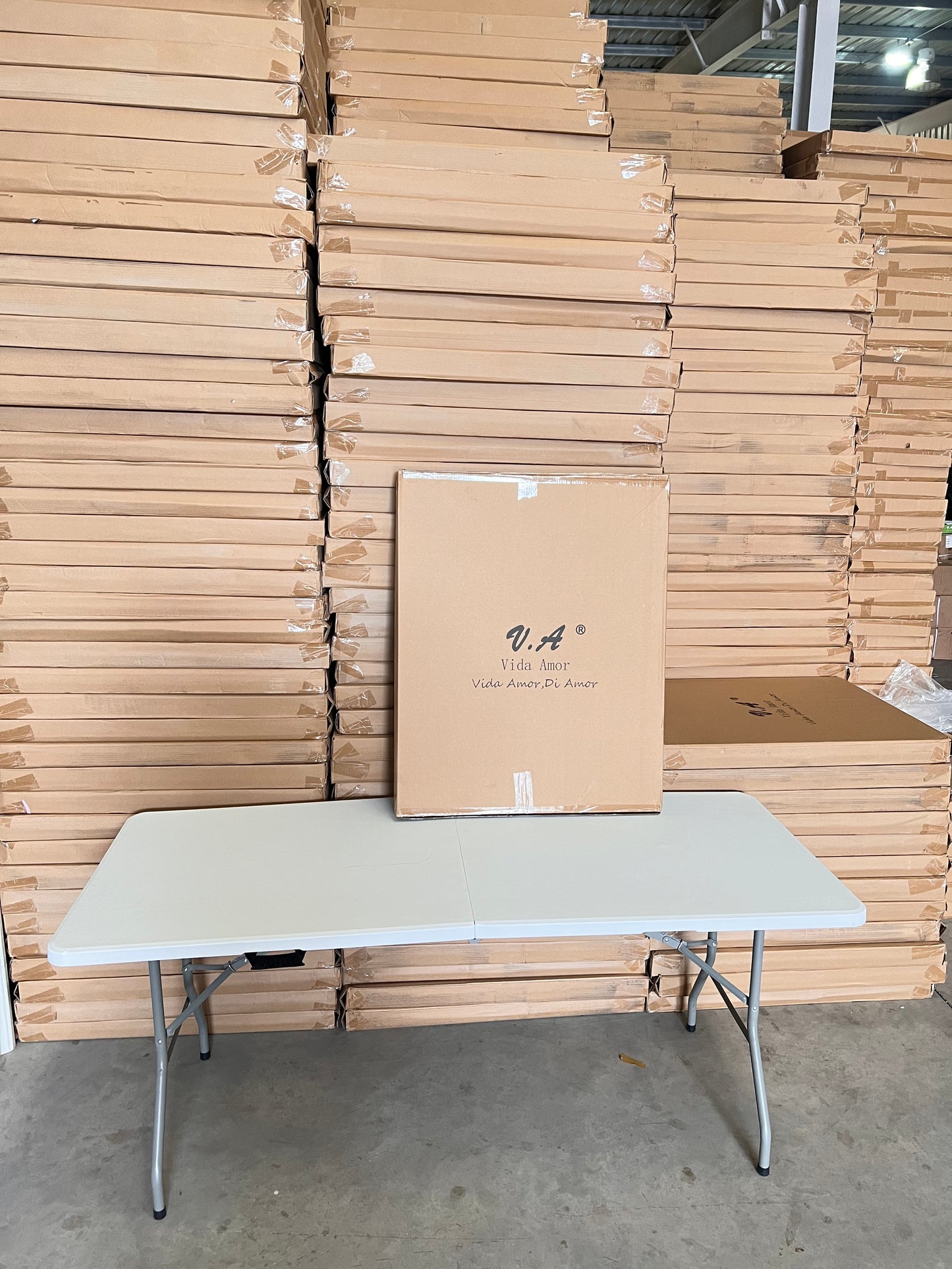 MESA PLEGABLE 180 CM