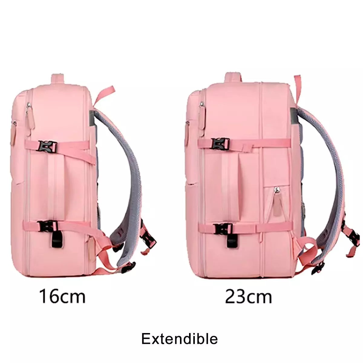 Mochila Viaje USB Equipaje De Mano