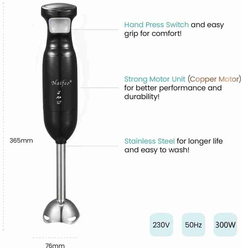 Mixer Cocina Eléctrico Portátil 3 en 1