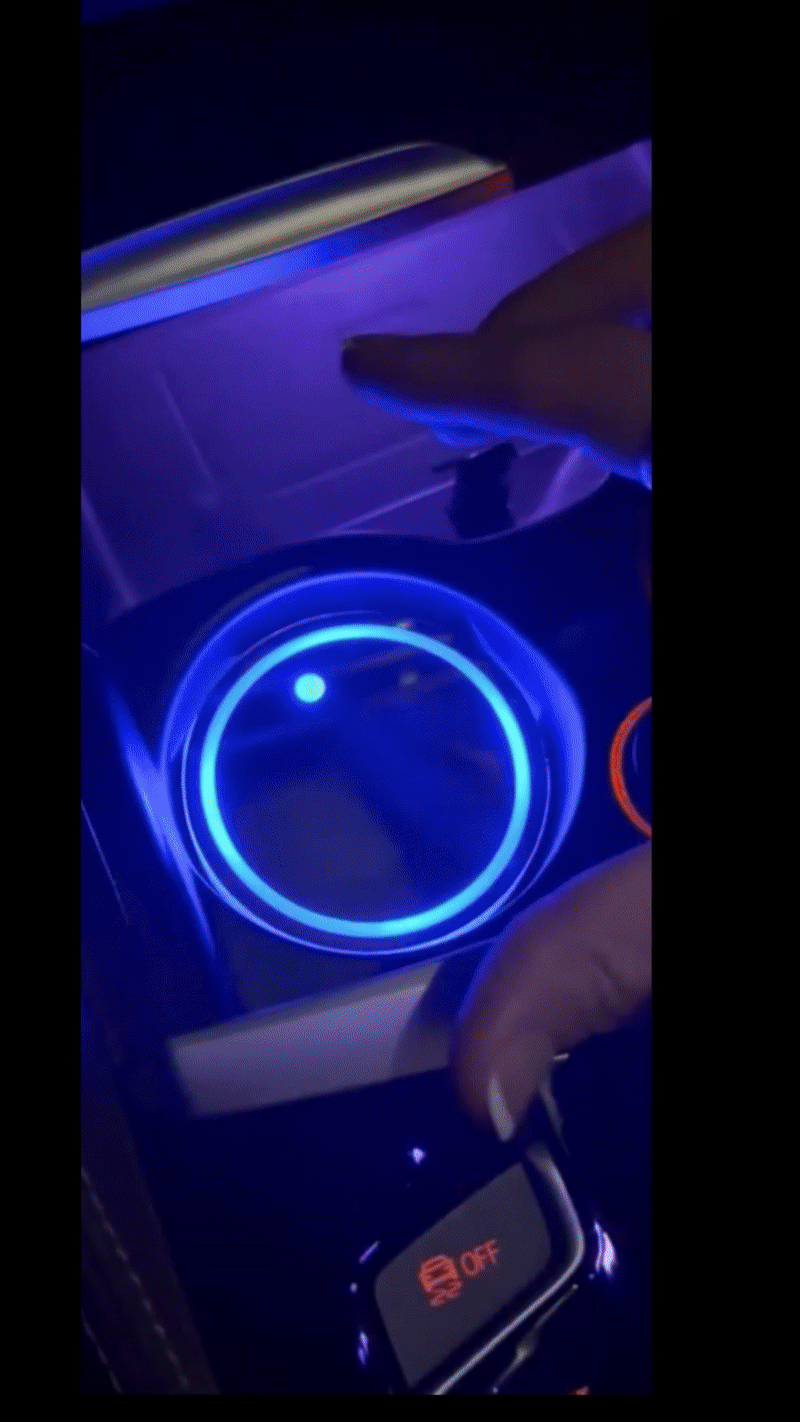 Portavasos LED Multicolor X2