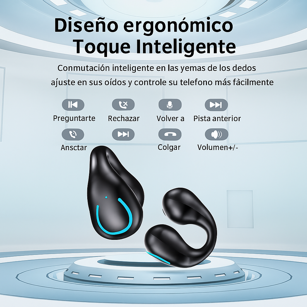 Auriculares Bluetooth Conducción Ósea