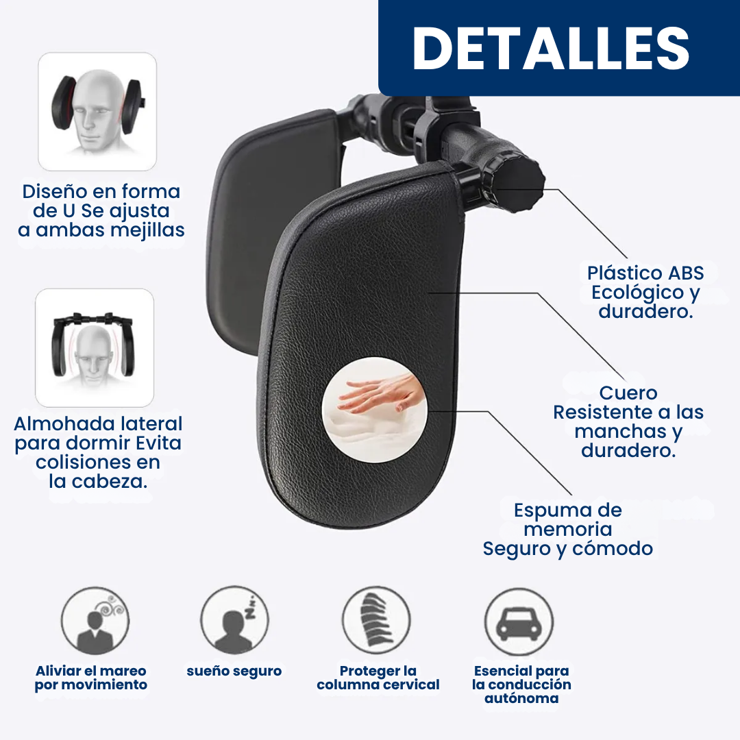 REPOSACABEZAS DE AUTO AJUSTABLE