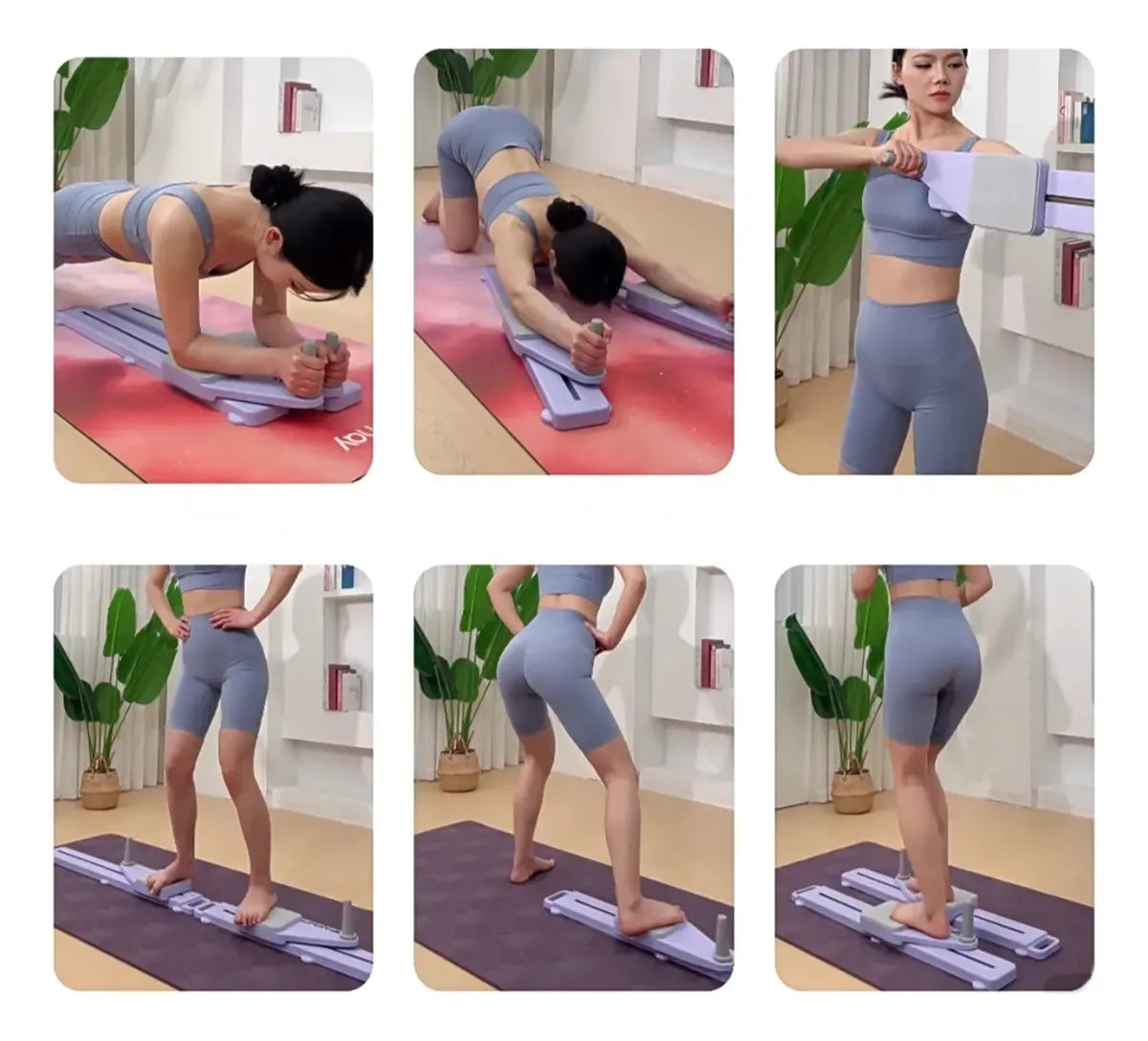 Tabla de abdominales de Pilates
