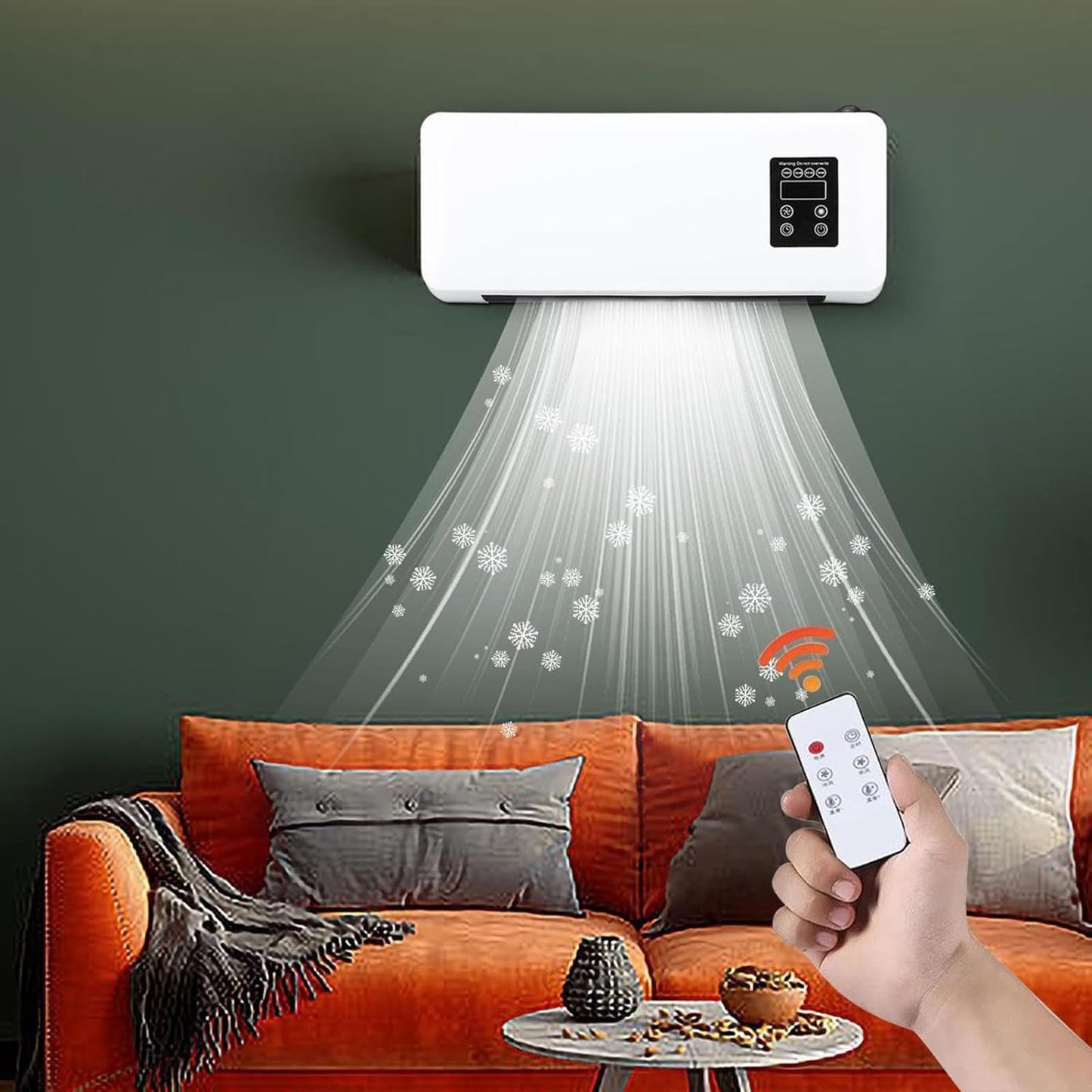 Y - Calefactor y Ventilador de Pared PRO