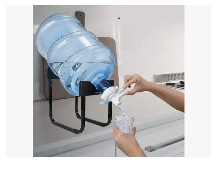 Soporte Rack Para Bidón De Agua  - Negro