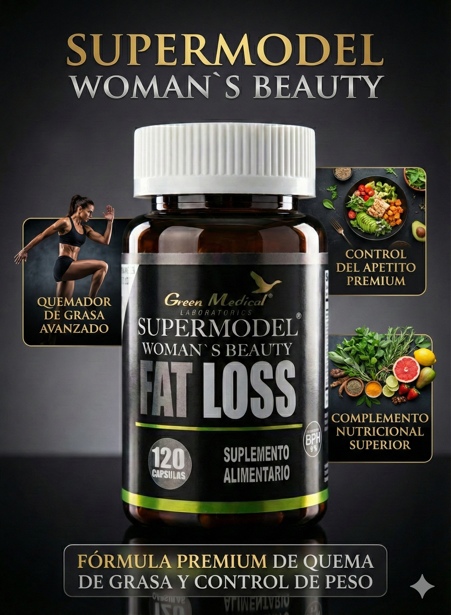 FAT LOSS - QUEMADOR DE GRASA 120 UNIDAD