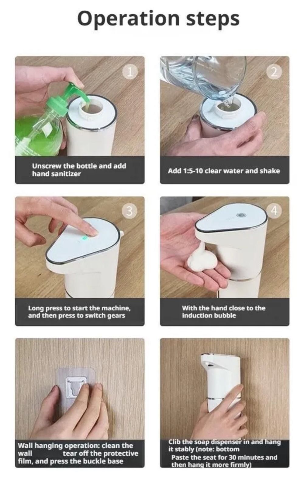 Dispensador Automático De Jabón Sensor
