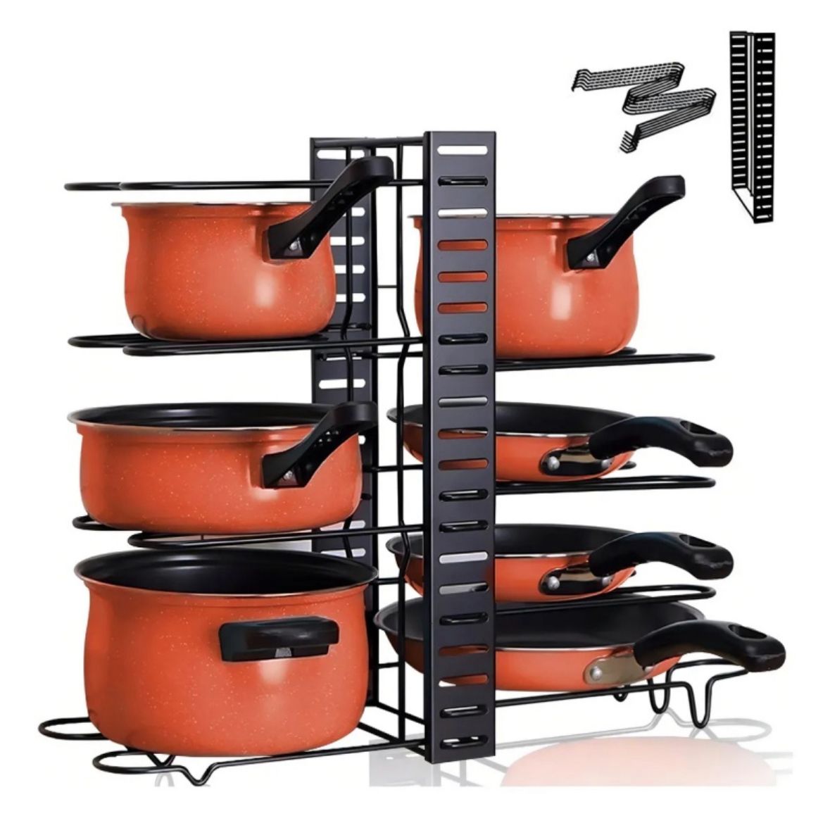 Organizador Ollas Y Sartenes Ajustable