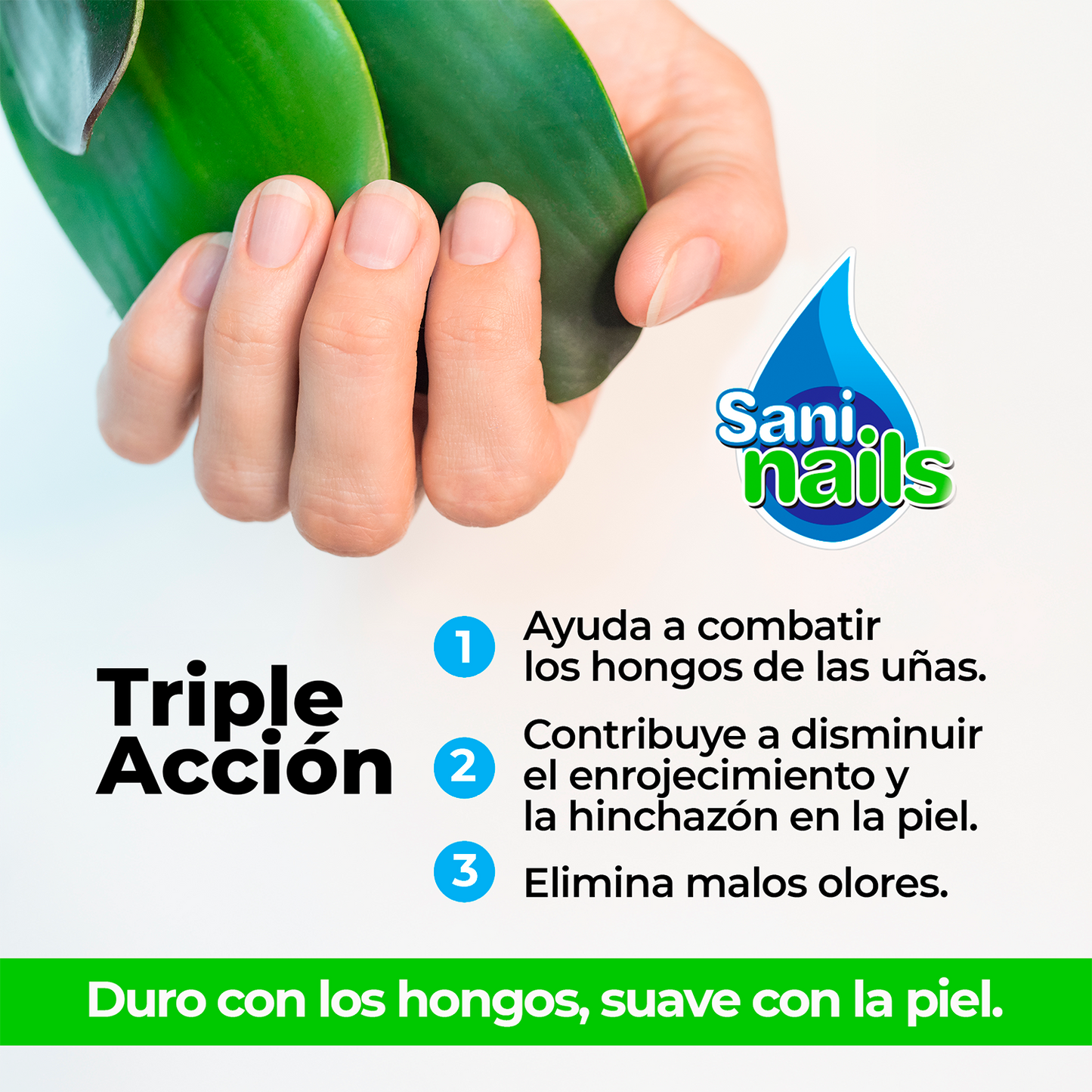 SaniNails Ayuda a Combatir Hongos Uñas