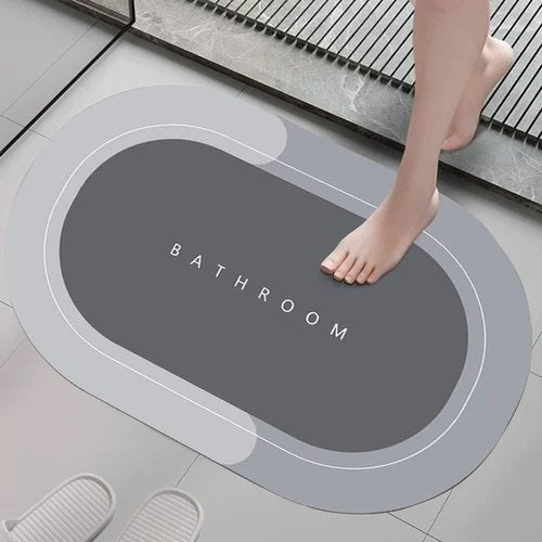 Alfombra Baño Super Absorbente redon