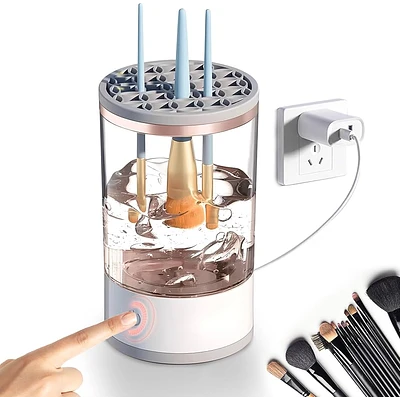 LAVADORA DE BROCHA DE MAQUILLAJE