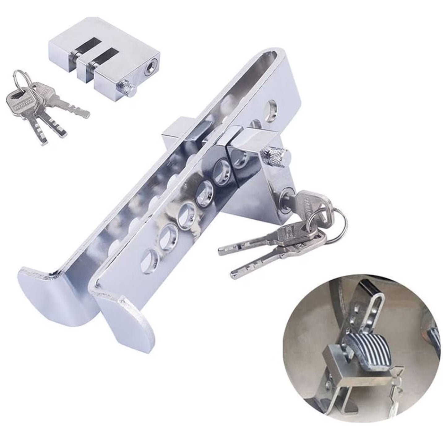 Traba Pedal Seguridad Coche Antirrobo