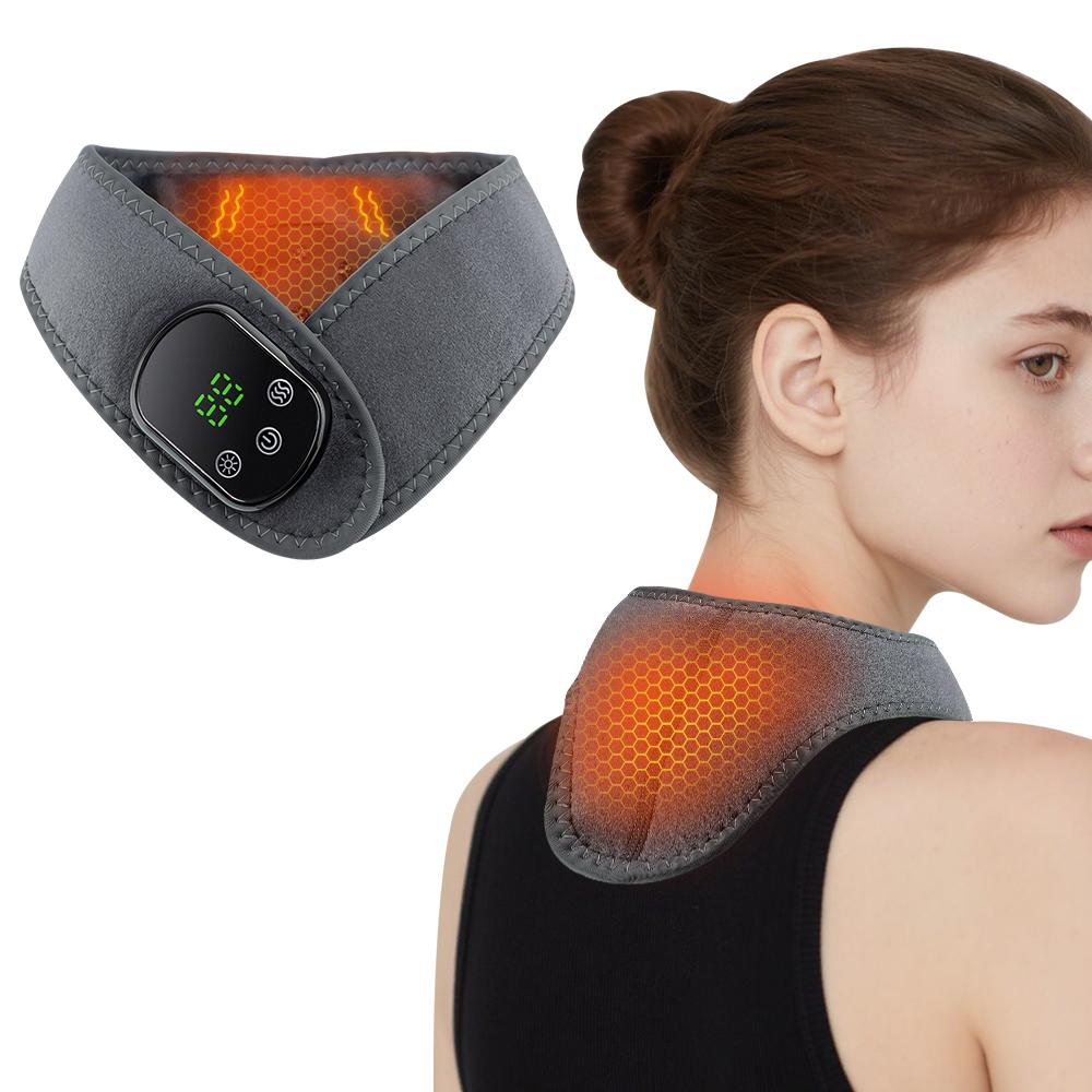 Masajeador Térmico Cuello Vibración USB