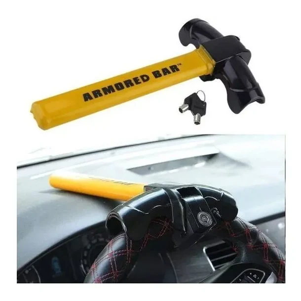 Traba Volante Auto Antirrobo Con Llaves