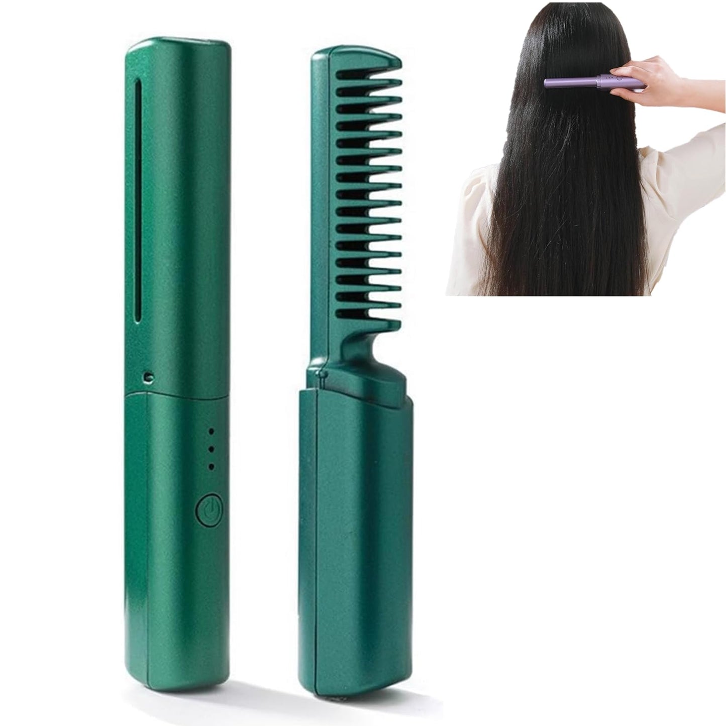 Rose Valor - 2 in 1 Portable Hot Comb
