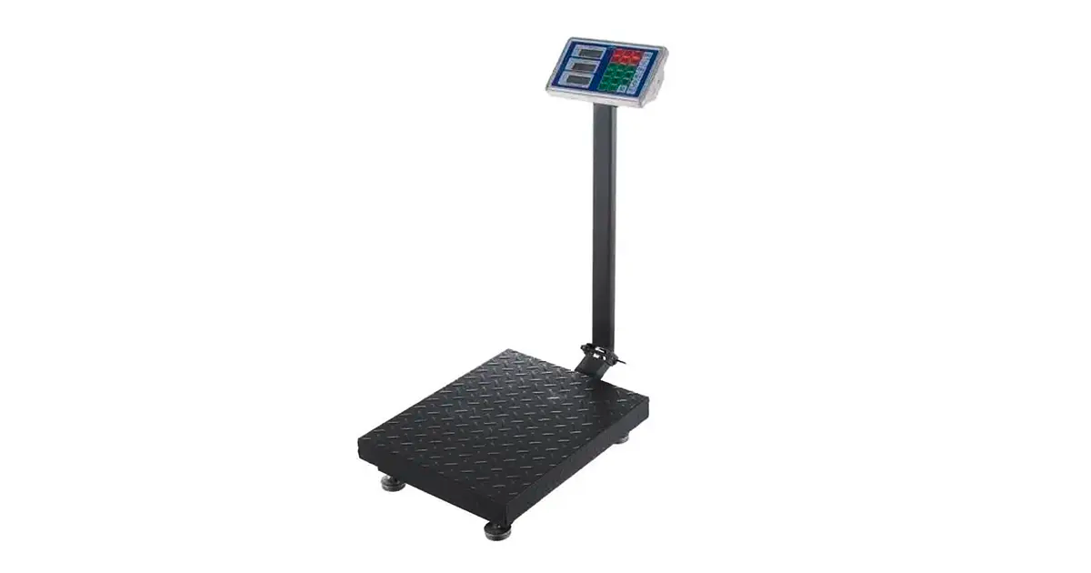Balanza industrial con capacidad 150 KG