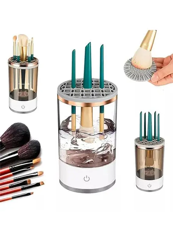 PACK 2X1 LIMPIADOR DE BROCHAS ELÉCTRICO