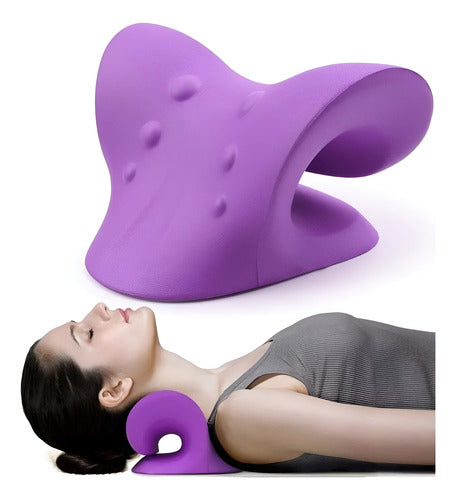 Almohada Terapéutica Tracción Cervical