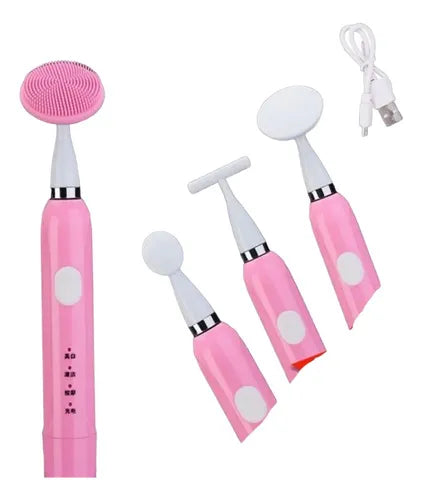 Masajeador Limpiador Facial Sonico Blanq