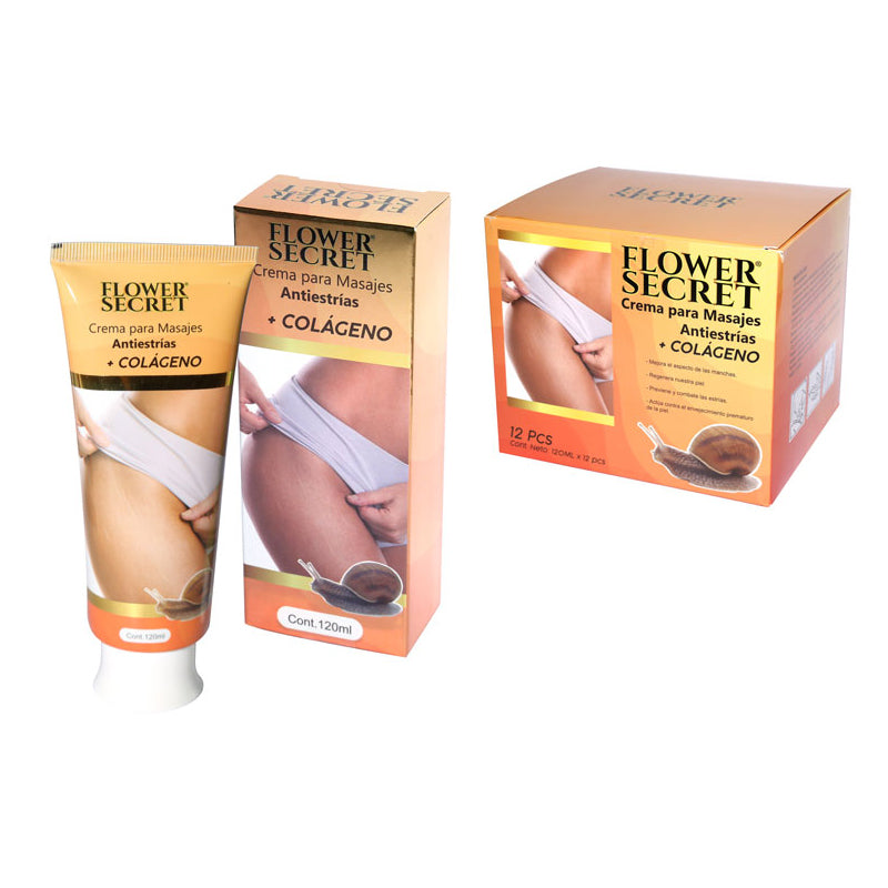 Crema Corporal para Masajes Anti Estrías