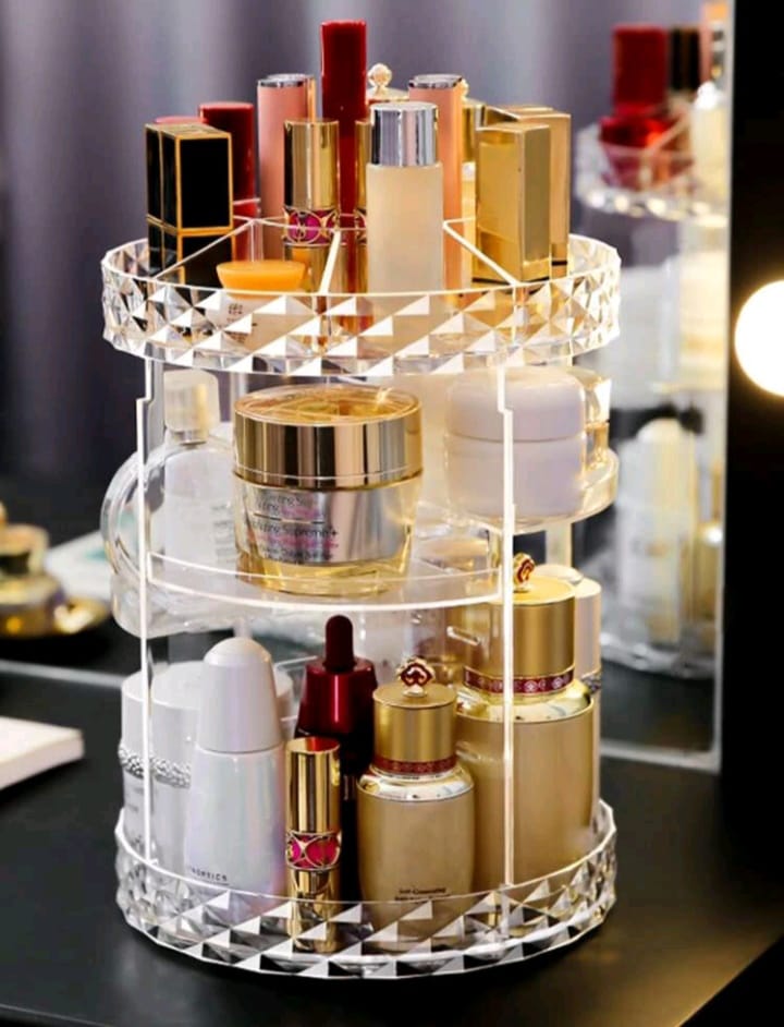 Organizador de maquillaje 360