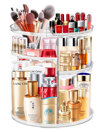 Organizador de maquillaje 360