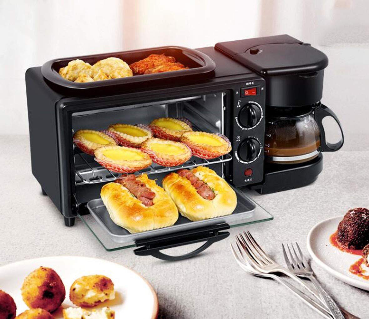 Maquina de Desayuno 3en1 Multifuncional