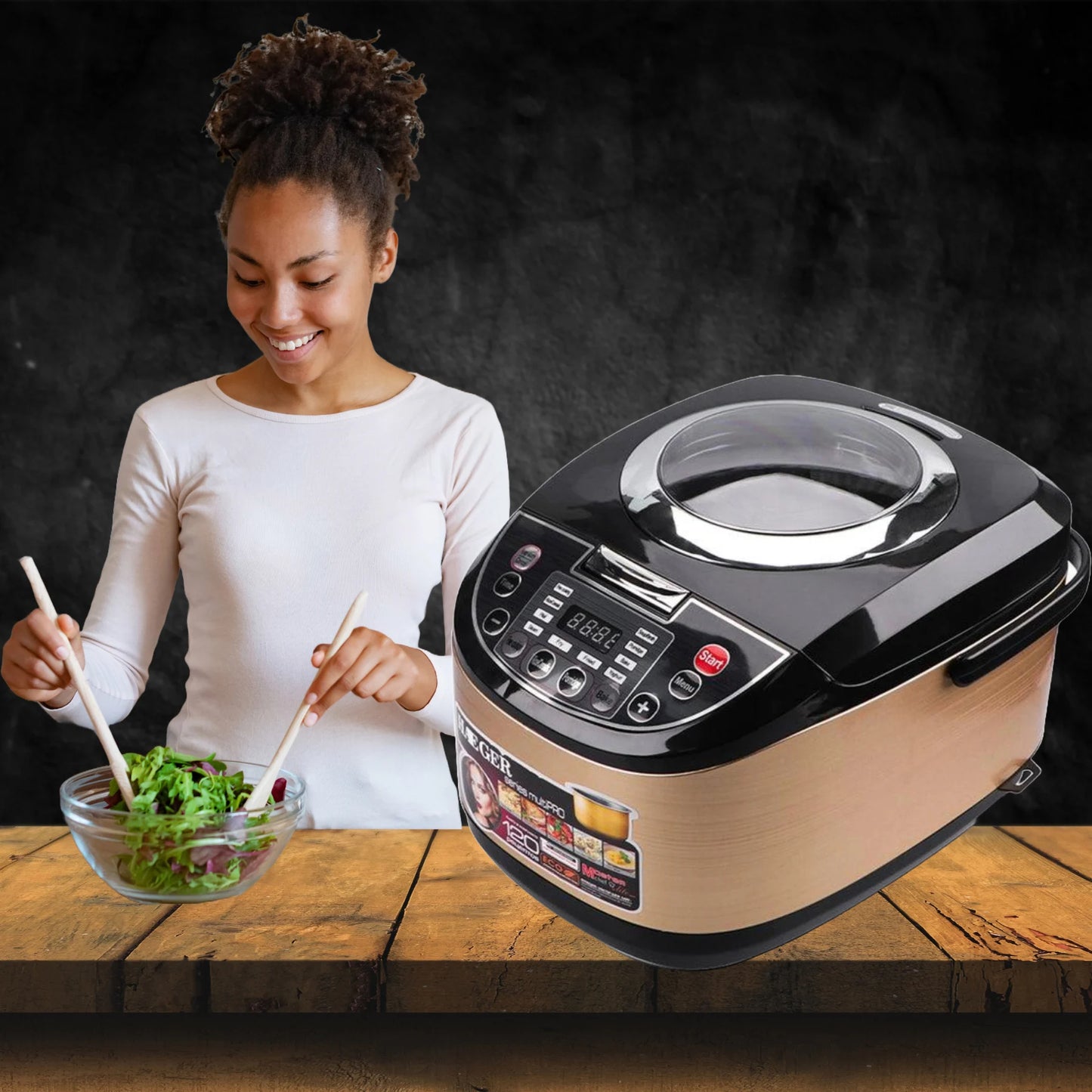 Olla Eléctrica Multifuncional 5 en 1