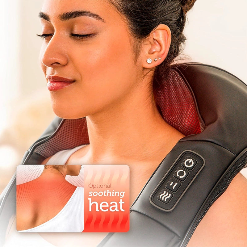 Masajeador Térmico Cuello Vibración USB