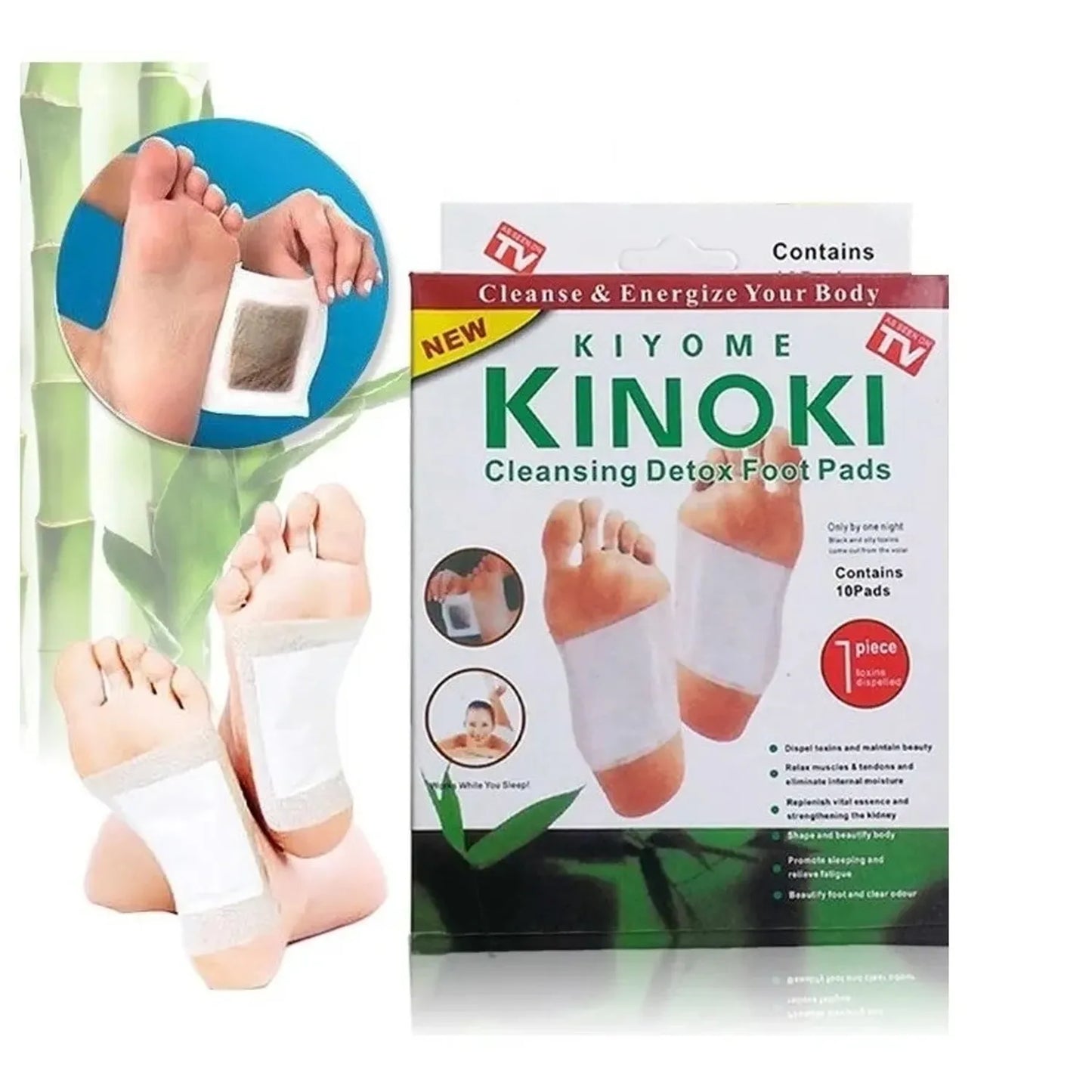 3 Pack Parches Kinoki Desintoxicación