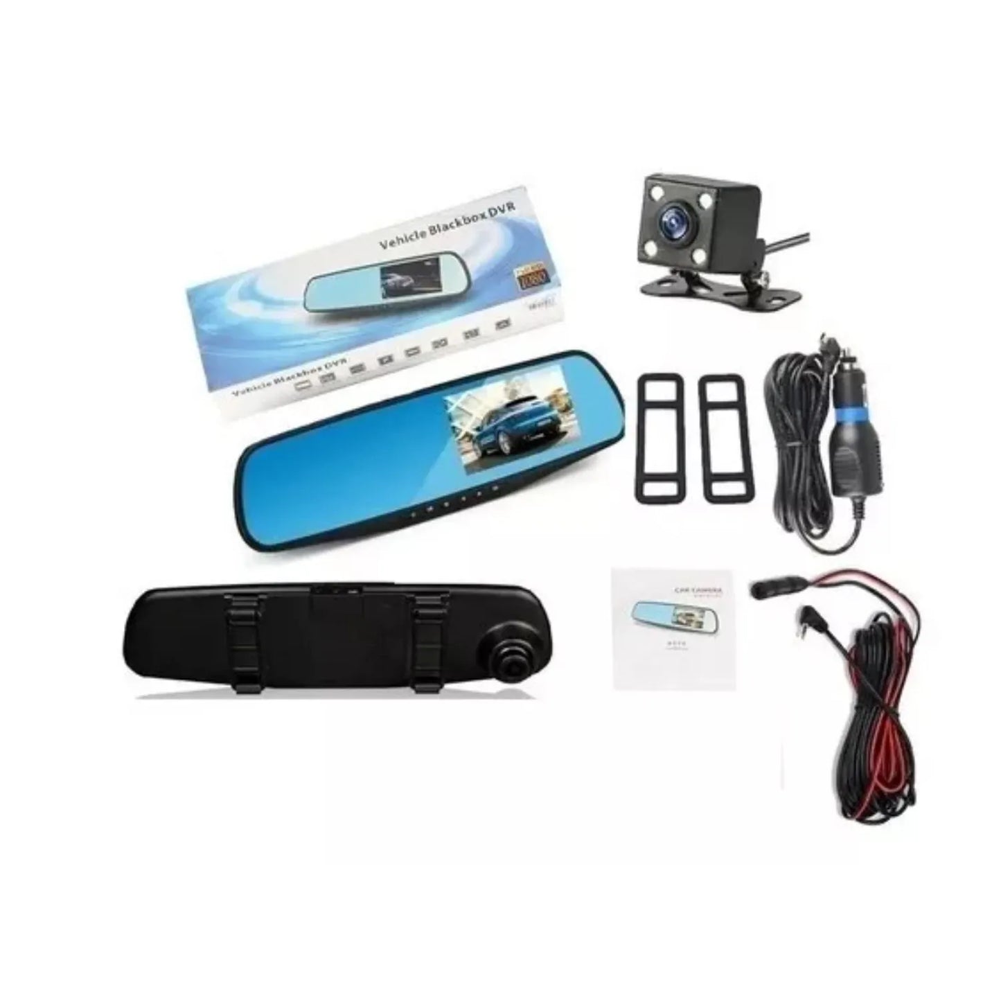 Cámara Espejo De Auto HD 1080p